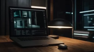 notebook com um white label personalizado pela Zions Vison para um parceiro